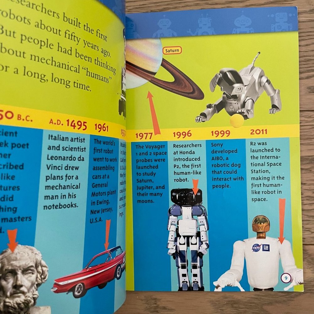 National Geographic Kids Robots, Readers Lvl 3, Paperback - Picture 5 of 5